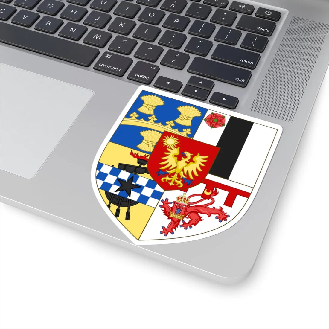 Earl of BuchanErskine COA (Scotland) (Coat of Arms) STICKER Vinyl Kiss-Cut Decal - The Sticker Space