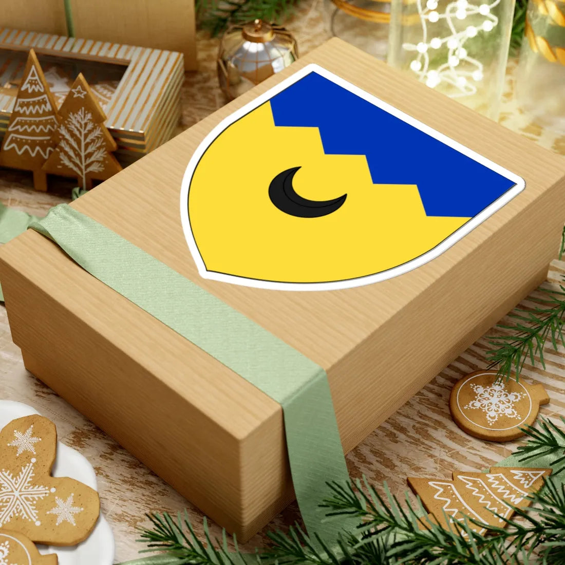 Earl of Carrick COA (Ireland) (Coat of Arms) STICKER Vinyl Kiss-Cut Decal - The Sticker Space