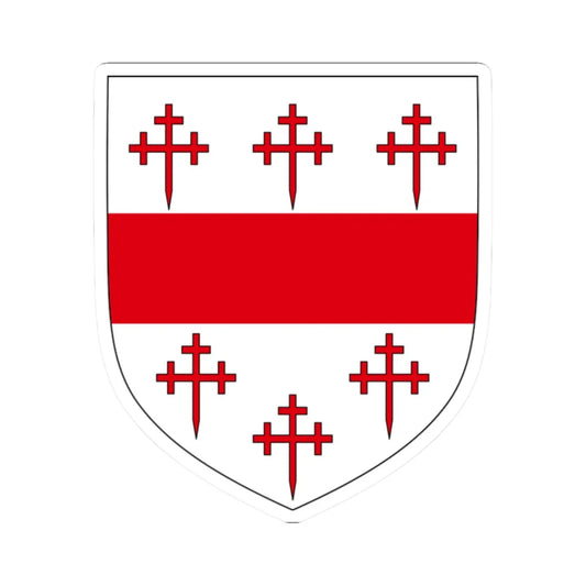 Earl of Craven COA (England) (Coat of Arms) STICKER Vinyl Kiss-Cut Decal 2 Inch White - The Sticker Space