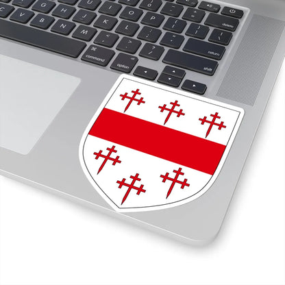 Earl of Craven COA (England) (Coat of Arms) STICKER Vinyl Kiss-Cut Decal - The Sticker Space