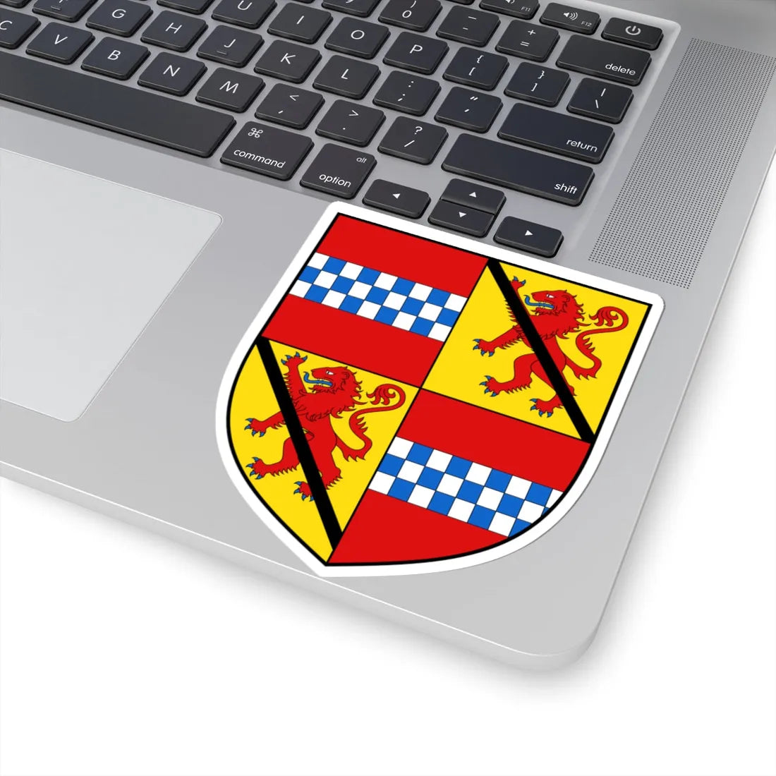 Earl of Crawford COA (Scotland) (Coat of Arms) STICKER Vinyl Kiss-Cut Decal - The Sticker Space