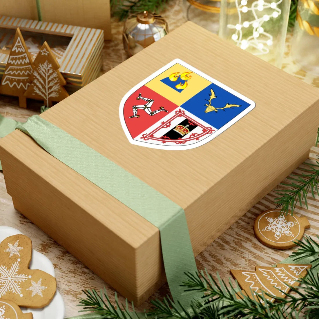 Earl of Cromartie COA (Scotland) (Coat of Arms) STICKER Vinyl Kiss-Cut Decal - The Sticker Space