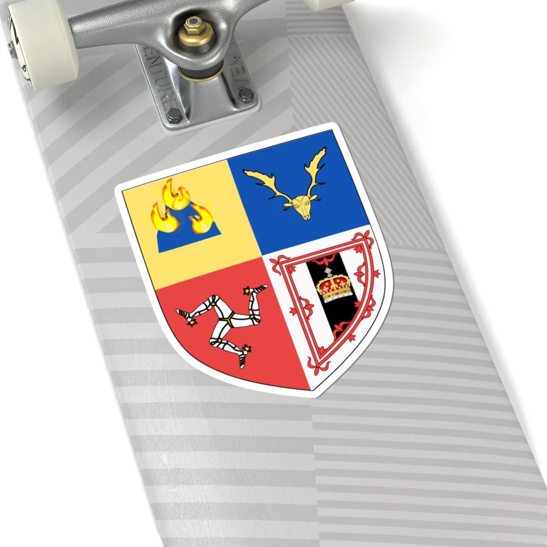 Earl of Cromartie COA (Scotland) (Coat of Arms) STICKER Vinyl Kiss-Cut Decal - The Sticker Space