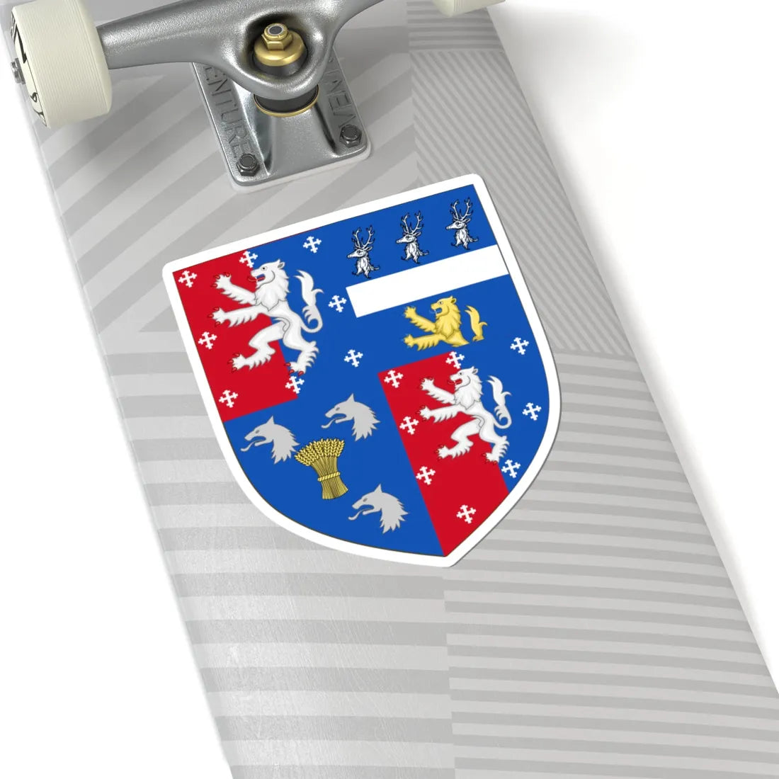 Earl of Donoughmore COA (Ireland) (Coat of Arms) STICKER Vinyl Kiss-Cut Decal - The Sticker Space