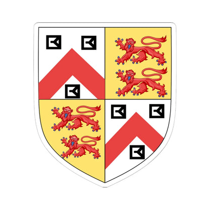 Earl of Ducie COA (England) (Coat of Arms) STICKER Vinyl Kiss-Cut Decal 6 Inch White - The Sticker Space