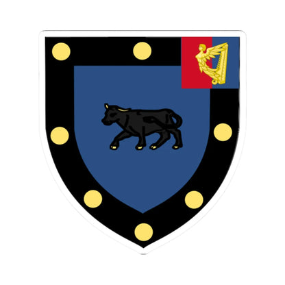 Earl of Enniskillen COA (Ireland) (Coat of Arms) STICKER Vinyl Kiss-Cut Decal 2 Inch White - The Sticker Space