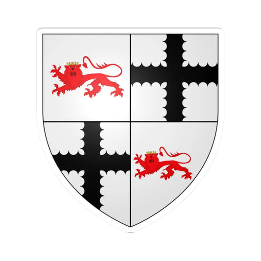 Earl of Findlater arms (Scotland) (Coat of Arms) STICKER Vinyl Kiss-Cut Decal 2 Inch White - The Sticker Space