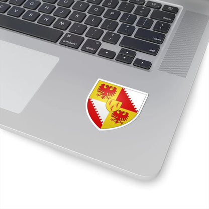 Earl of glasgow (Scotland) (Coat of Arms) STICKER Vinyl Kiss-Cut Decal - The Sticker Space
