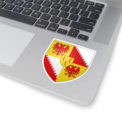 Earl of glasgow (Scotland) (Coat of Arms) STICKER Vinyl Kiss-Cut Decal - The Sticker Space