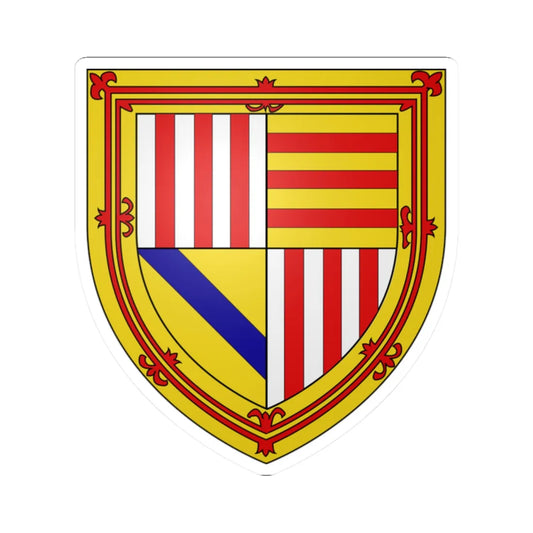 Earl of Gowrie arms (Scotland) (Coat of Arms) STICKER Vinyl Kiss-Cut Decal 2 Inch White - The Sticker Space