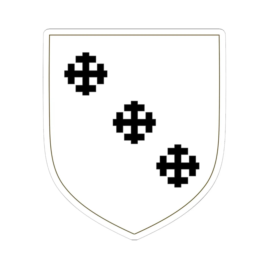 Earl of Iddesleigh COA (England) (Coat of Arms) STICKER Vinyl Kiss-Cut Decal 6 Inch White - The Sticker Space