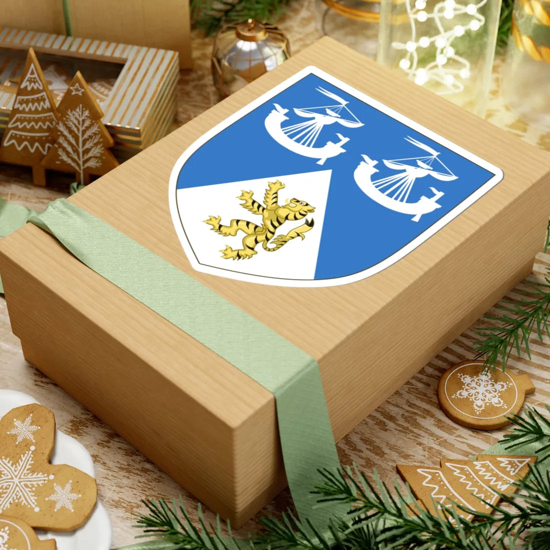 Earl of Inchcape COA (Scotland) (Coat of Arms) STICKER Vinyl Kiss-Cut Decal - The Sticker Space