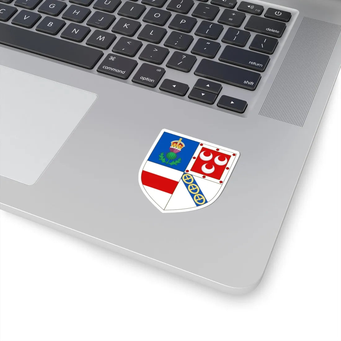 Earl of Leven COA (Scotland) (Coat of Arms) STICKER Vinyl Kiss-Cut Decal - The Sticker Space