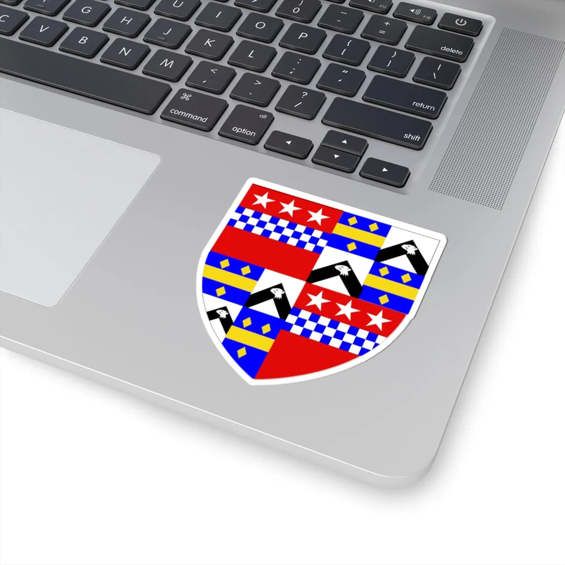 Earl of Lindsay COA (Scotland) (Coat of Arms) STICKER Vinyl Kiss-Cut Decal - The Sticker Space