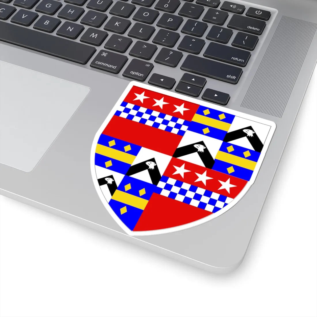 Earl of Lindsay COA (Scotland) (Coat of Arms) STICKER Vinyl Kiss-Cut Decal - The Sticker Space