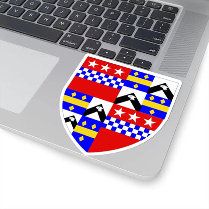 Earl of Lindsay COA (Scotland) (Coat of Arms) STICKER Vinyl Kiss-Cut Decal - The Sticker Space
