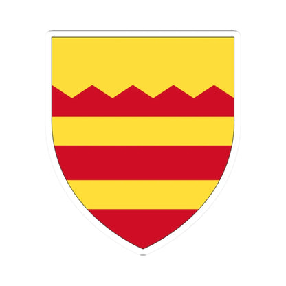 Earl of Listowel COA (Ireland) (Coat of Arms) STICKER Vinyl Kiss-Cut Decal 2 Inch White - The Sticker Space