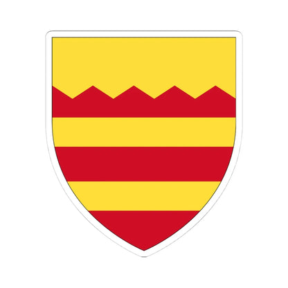 Earl of Listowel COA (Ireland) (Coat of Arms) STICKER Vinyl Kiss-Cut Decal 4 Inch White - The Sticker Space