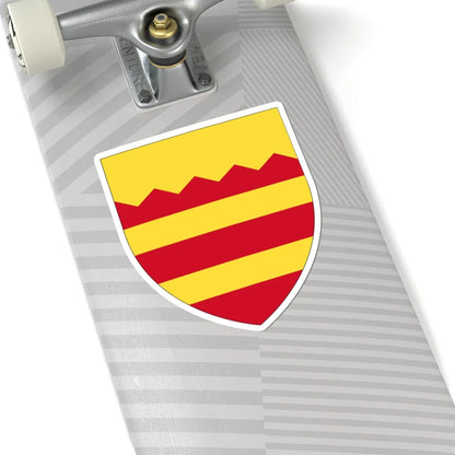 Earl of Listowel COA (Ireland) (Coat of Arms) STICKER Vinyl Kiss-Cut Decal - The Sticker Space