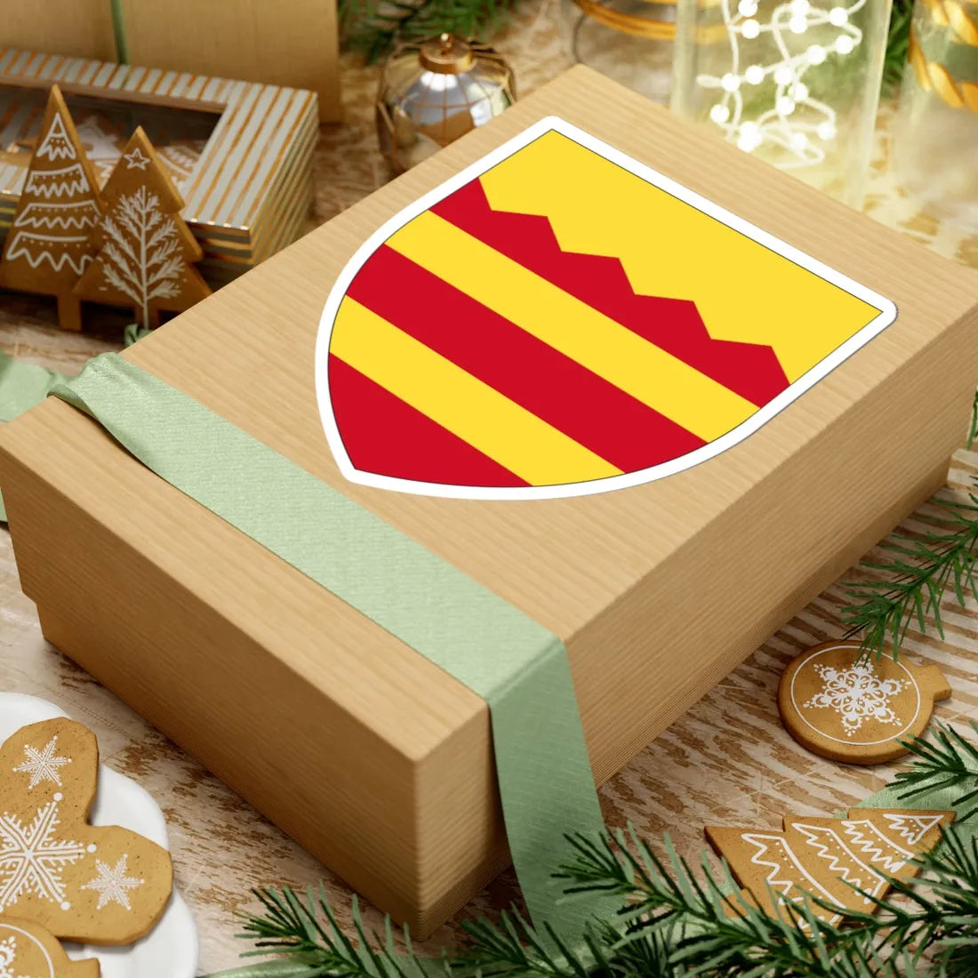 Earl of Listowel COA (Ireland) (Coat of Arms) STICKER Vinyl Kiss-Cut Decal - The Sticker Space