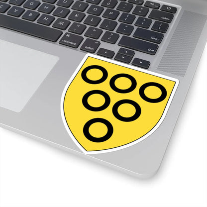 Earl of Lonsdale COA (England) (Coat of Arms) STICKER Vinyl Kiss-Cut Decal - The Sticker Space