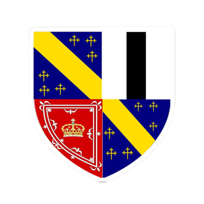 Earl of Mar and Kellie COA (Scotland) (Coat of Arms) STICKER Vinyl Kiss-Cut Decal 2 Inch White - The Sticker Space