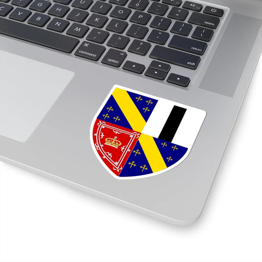 Earl of Mar and Kellie COA (Scotland) (Coat of Arms) STICKER Vinyl Kiss-Cut Decal - The Sticker Space