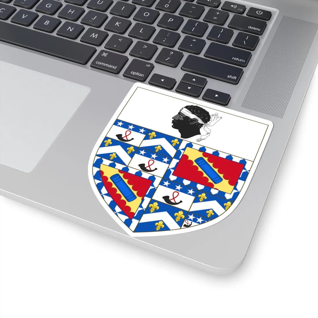 Earl of Minto COA (Scotland) (Coat of Arms) STICKER Vinyl Kiss-Cut Decal - The Sticker Space