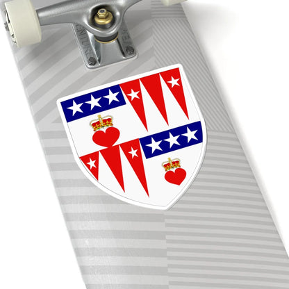 Earl of Morton COA (Scotland) (Coat of Arms) STICKER Vinyl Kiss-Cut Decal - The Sticker Space