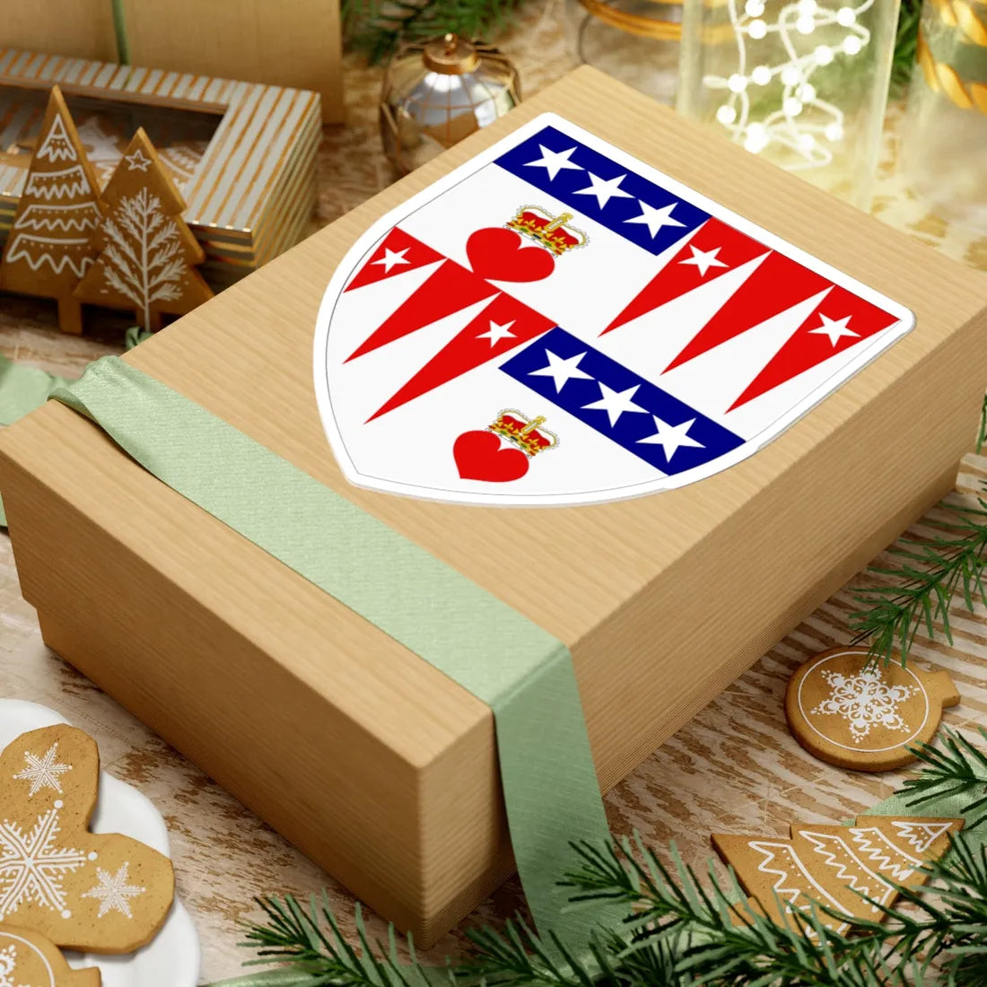 Earl of Morton COA (Scotland) (Coat of Arms) STICKER Vinyl Kiss-Cut Decal - The Sticker Space