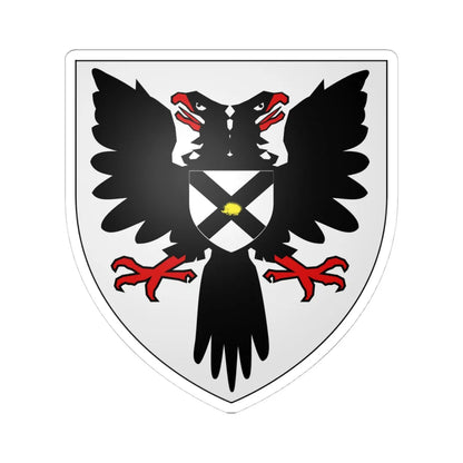 Earl of Nithsdale arms (Scotland) (Coat of Arms) STICKER Vinyl Kiss-Cut Decal 4 Inch White - The Sticker Space