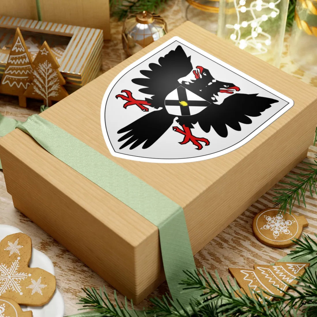 Earl of Nithsdale arms (Scotland) (Coat of Arms) STICKER Vinyl Kiss-Cut Decal - The Sticker Space