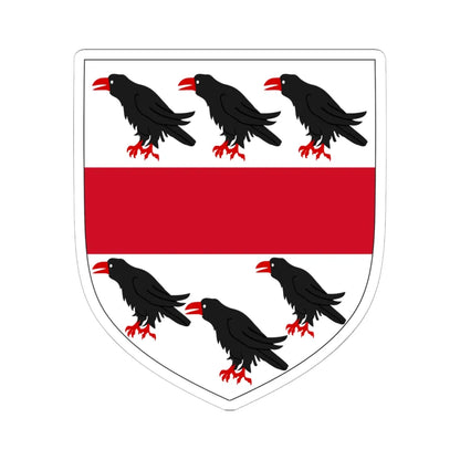 Earl of Onslow COA (England) (Coat of Arms) STICKER Vinyl Kiss-Cut Decal 6 Inch White - The Sticker Space