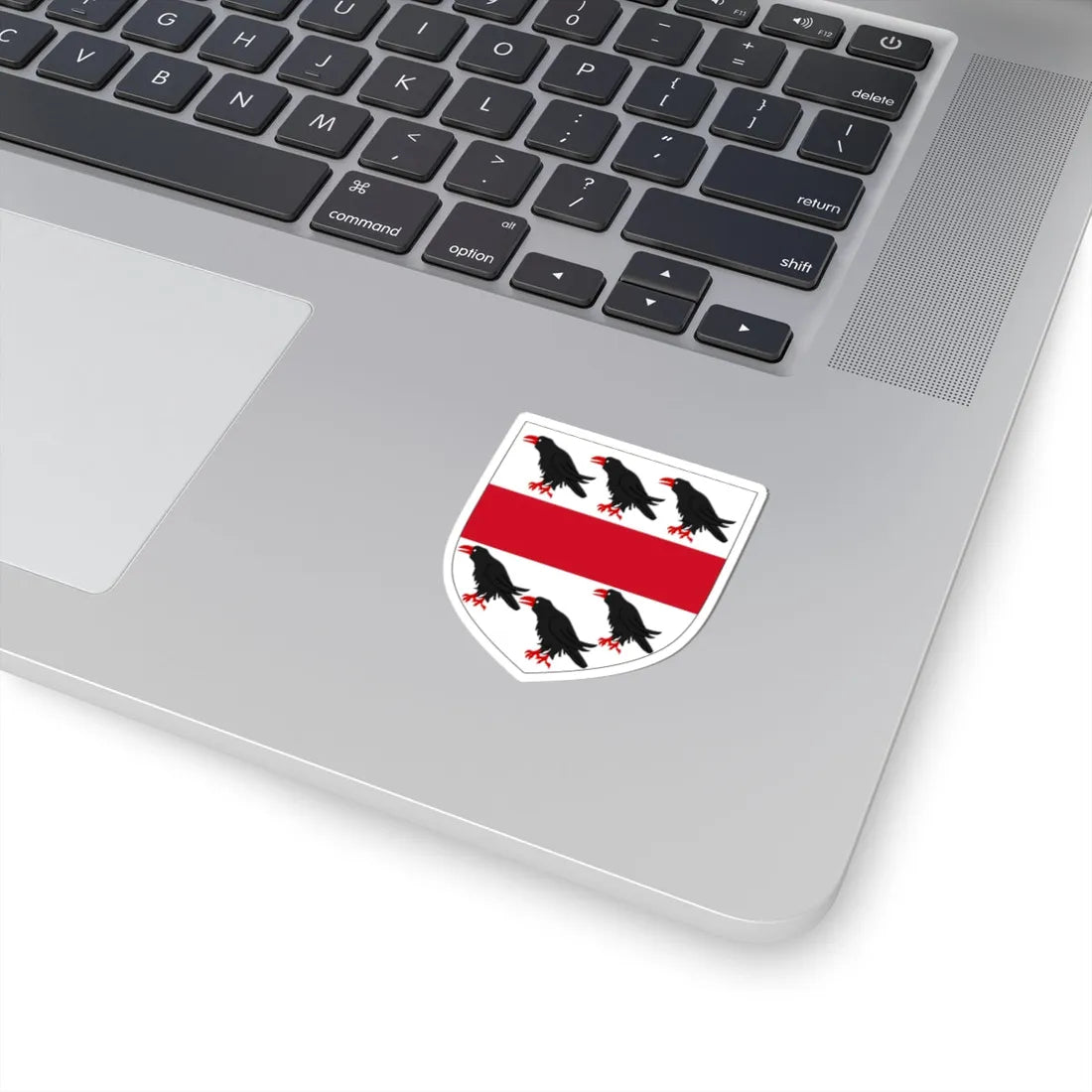 Earl of Onslow COA (England) (Coat of Arms) STICKER Vinyl Kiss-Cut Decal - The Sticker Space