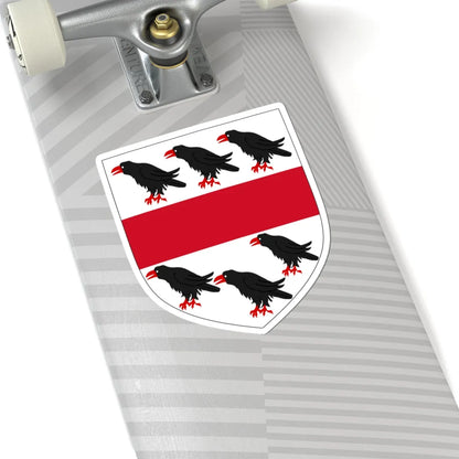 Earl of Onslow COA (England) (Coat of Arms) STICKER Vinyl Kiss-Cut Decal - The Sticker Space