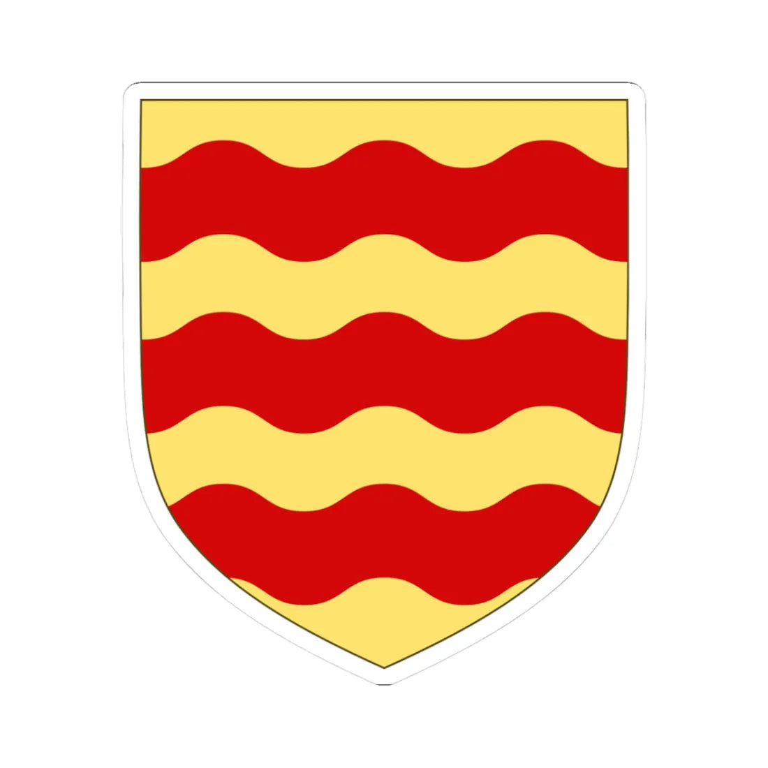 Earl of Perth arms (Scotland) (Coat of Arms) STICKER Vinyl Kiss-Cut Decal 3 Inch White - The Sticker Space