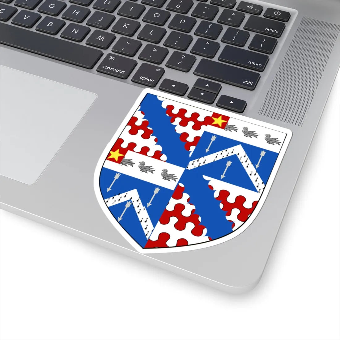 Earl of Portarlington COA (England) (Coat of Arms) STICKER Vinyl Kiss-Cut Decal - The Sticker Space