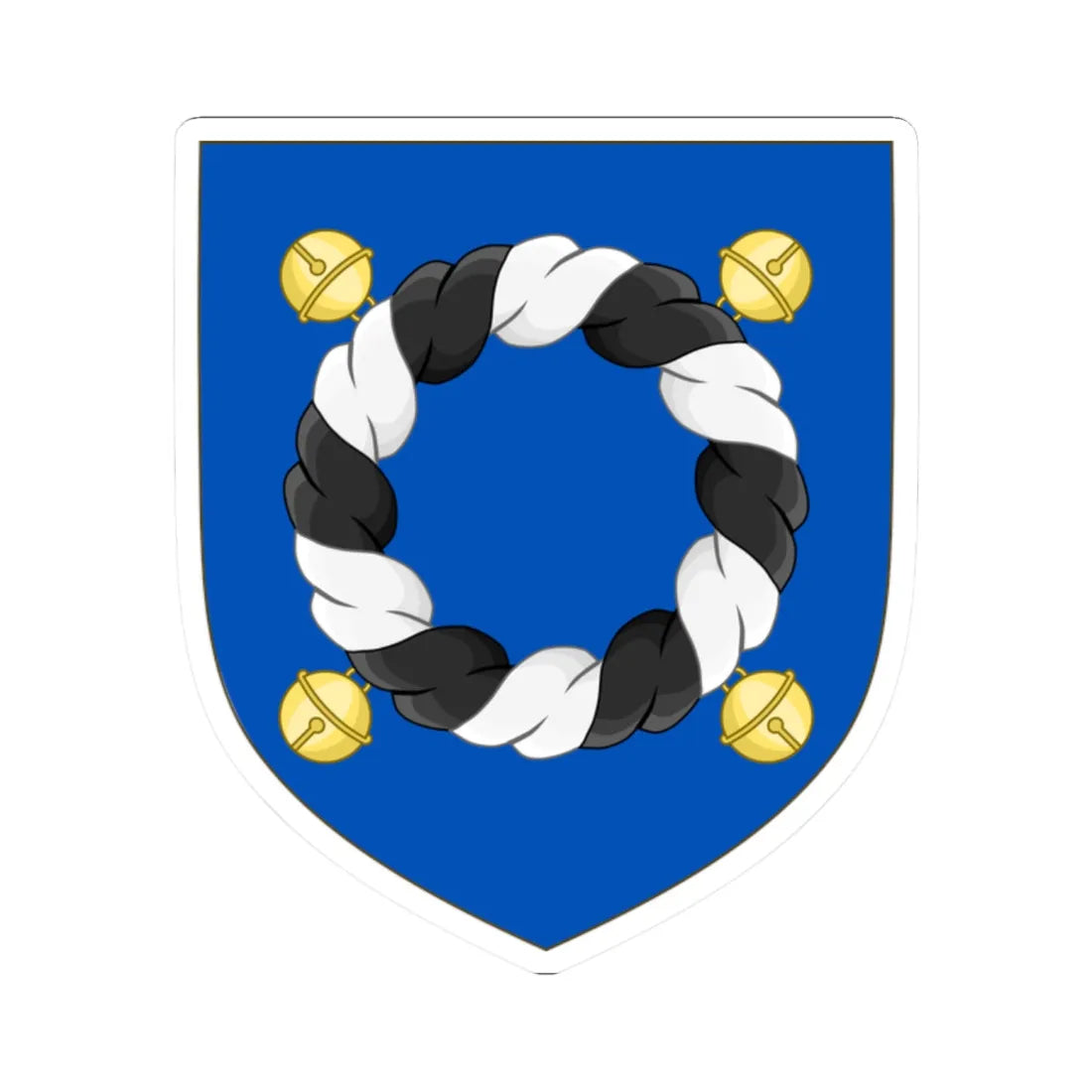 Earl of Roden COA (Ireland) (Coat of Arms) STICKER Vinyl Kiss-Cut Decal 2 Inch White - The Sticker Space