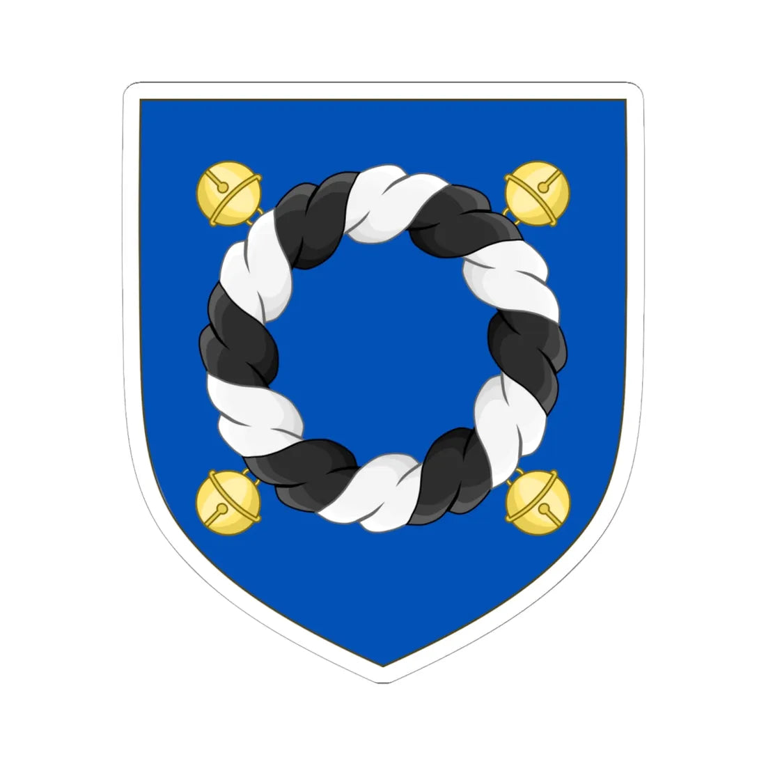 Earl of Roden COA (Ireland) (Coat of Arms) STICKER Vinyl Kiss-Cut Decal 6 Inch White - The Sticker Space