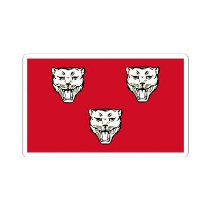 Earl of Rosse flag (Ireland) STICKER Vinyl Kiss-Cut Decal 6 Inch White - The Sticker Space