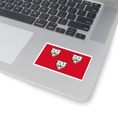 Earl of Rosse flag (Ireland) STICKER Vinyl Kiss-Cut Decal - The Sticker Space