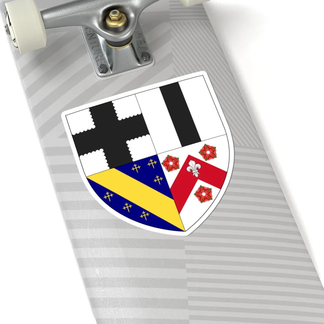 Earl of Rosslyn COA (Scotland) (Coat of Arms) STICKER Vinyl Kiss-Cut Decal - The Sticker Space