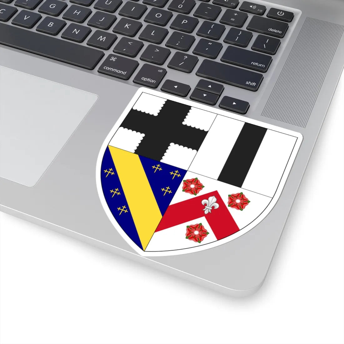 Earl of Rosslyn COA (Scotland) (Coat of Arms) STICKER Vinyl Kiss-Cut Decal - The Sticker Space