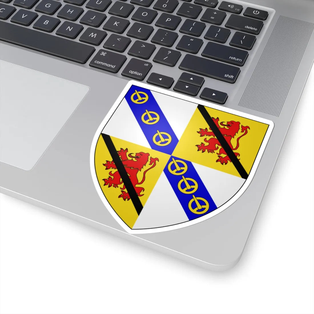 Earl of Rothes arms (Scotland) (Coat of Arms) STICKER Vinyl Kiss-Cut Decal - The Sticker Space