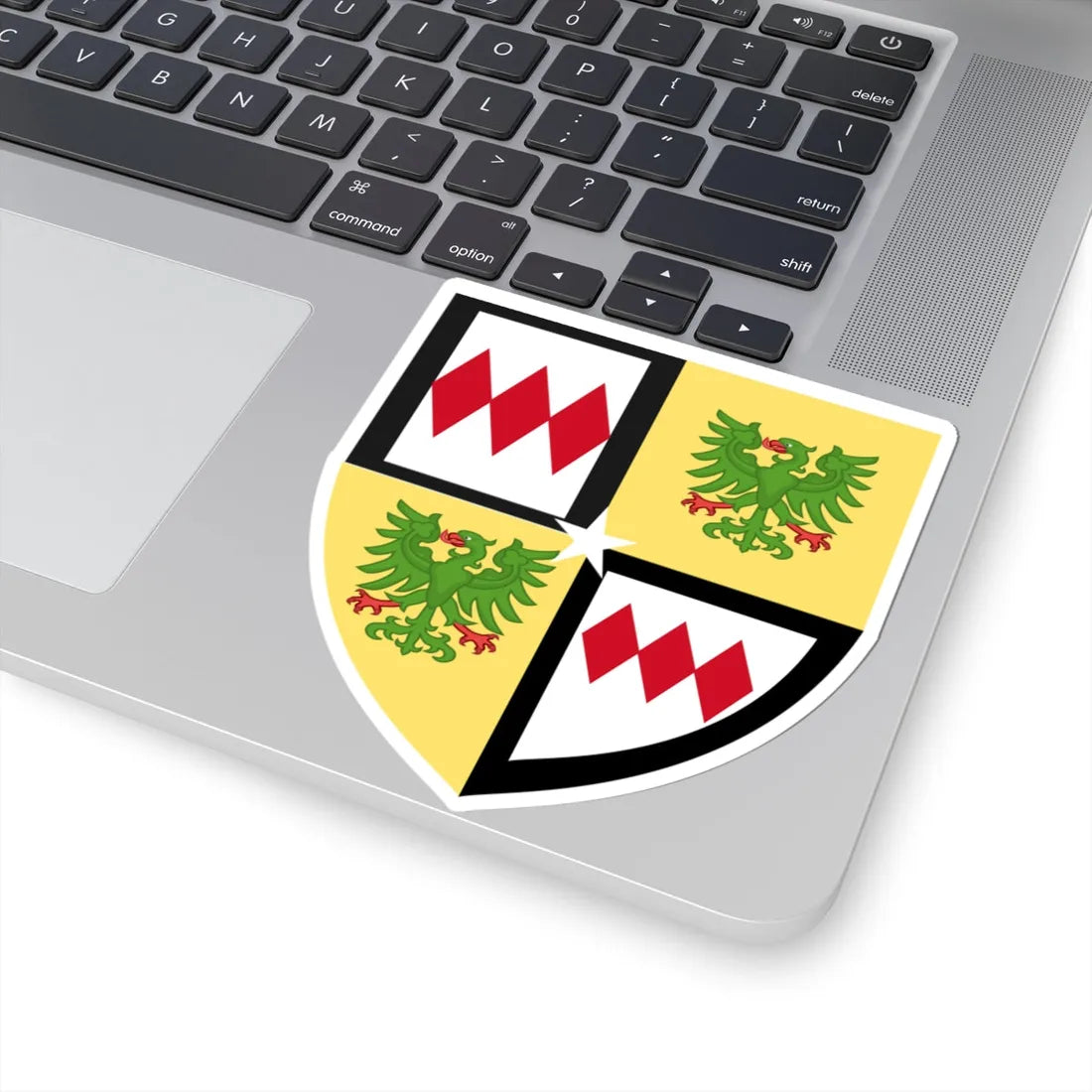 Earl of Sandwich COA (England) (Coat of Arms) STICKER Vinyl Kiss-Cut Decal - The Sticker Space