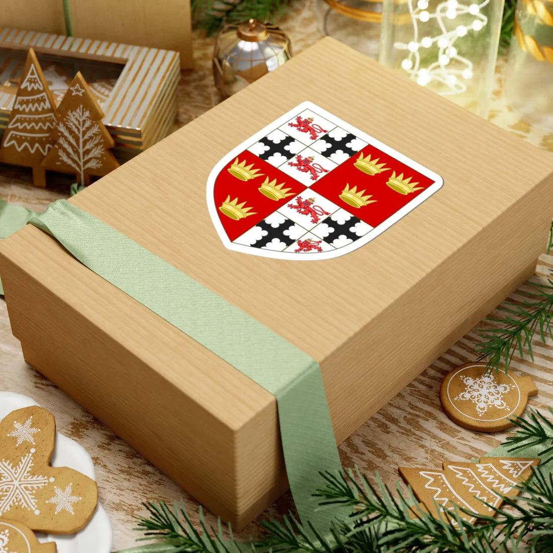 Earl of Seafield arms (Scotland) (Coat of Arms) STICKER Vinyl Kiss-Cut Decal - The Sticker Space