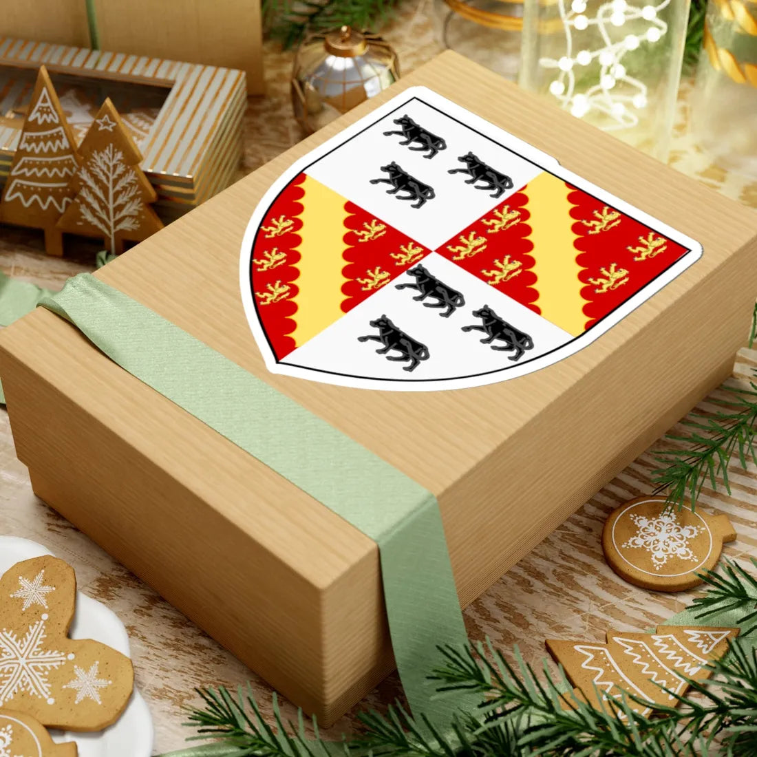 Earl of Shaftesbury (England) (Coat of Arms) STICKER Vinyl Kiss-Cut Decal - The Sticker Space