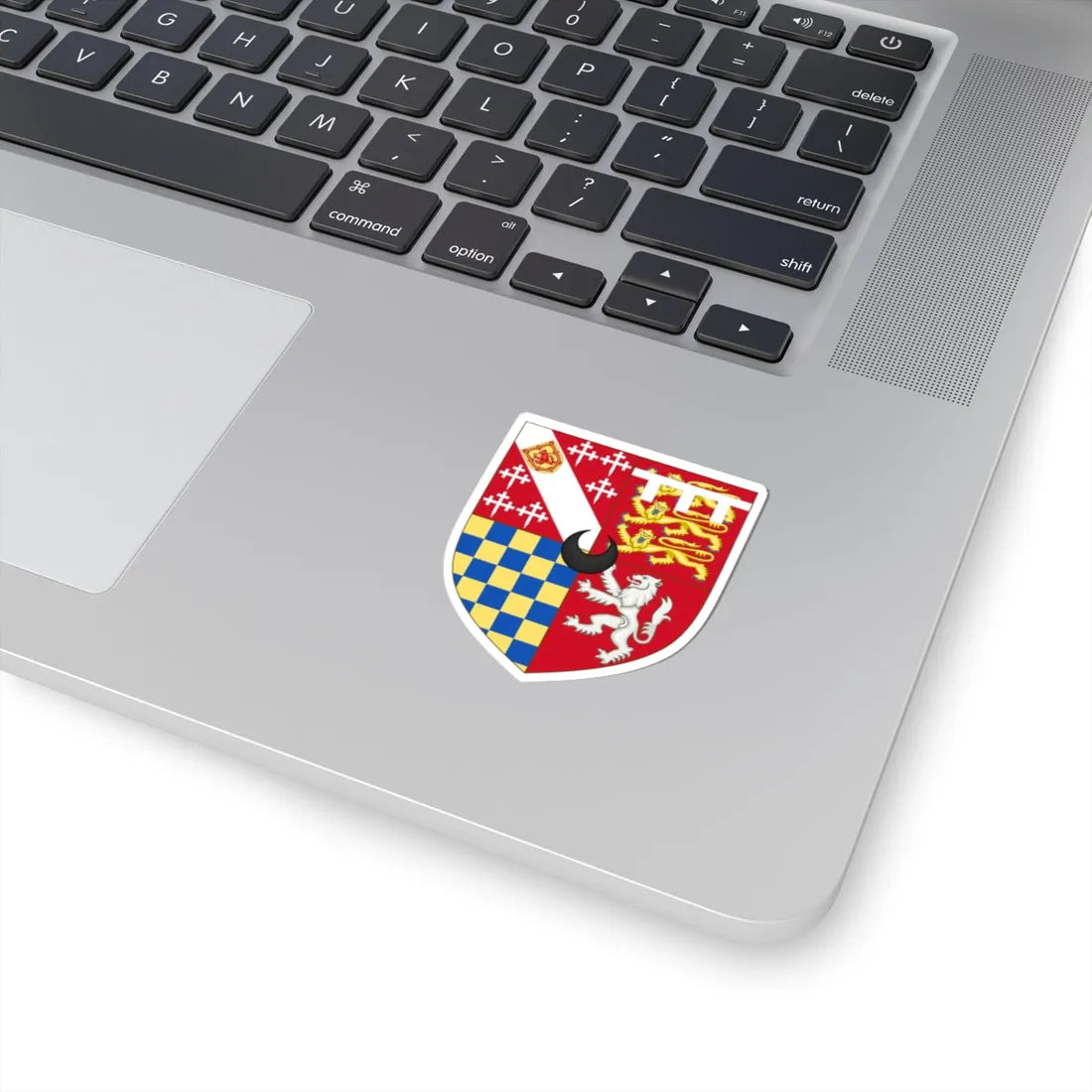 Earl of Suffolk COA (England) (Coat of Arms) STICKER Vinyl Kiss-Cut Decal - The Sticker Space