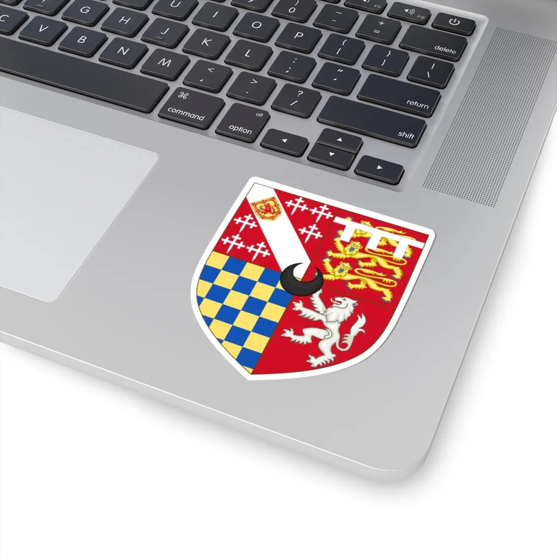 Earl of Suffolk COA (England) (Coat of Arms) STICKER Vinyl Kiss-Cut Decal - The Sticker Space