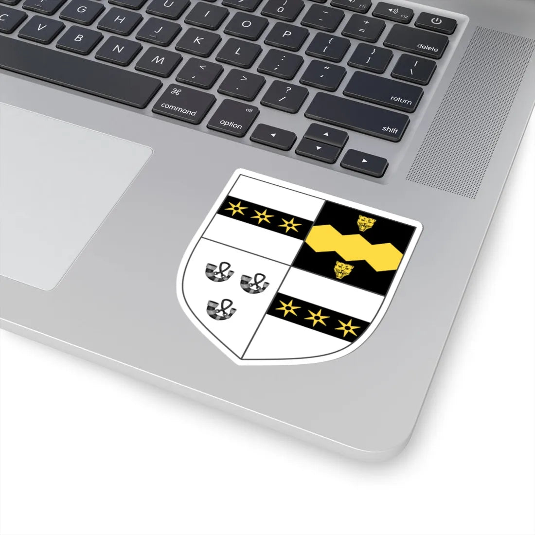 Earl of Verulam COA (England) (Coat of Arms) STICKER Vinyl Kiss-Cut Decal - The Sticker Space